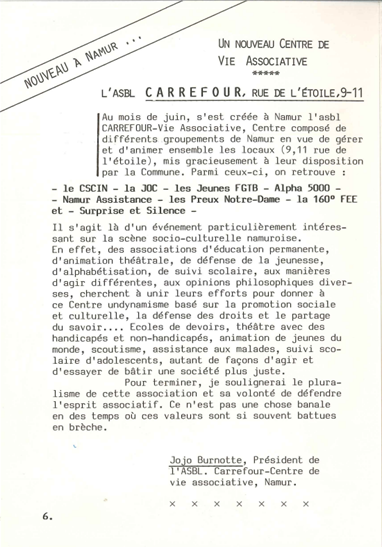 1986 — Carrefour (vignette)